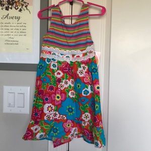 Toddler girl colorful dress